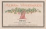 Alban Reva Estate Syrah 1998 Front Label