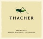Thacher Winery Triumvirate Reserve Zinfandel 2014 Front Label