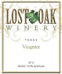Lost Oak Winery Viognier 2012  Front Label