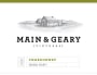 Main & Geary Sonoma County Chardonnay 2016  Front Label