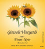 Girasole Vineyards Pinot Noir 2007  Front Label