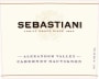 Sebastiani Alexander Valley Cabernet Sauvignon 2008  Front Label