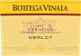 Cavit Bottega Vinai Merlot 2005 Front Label
