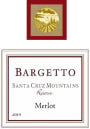 Bargetto Reserve Merlot 2010 Front Label