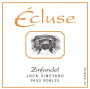 Ecluse Wines Lock Vineyard Zinfandel 2014 Front Label
