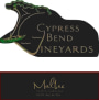 Cypress Bend Vineyards Malbec 2014 Front Label