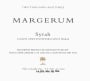 Margerum Colson Canyon Vineyard Syrah 2003 Front Label