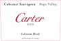 Carter Cellars Coliseum Block Cabernet Sauvignon 2002 Front Label