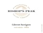 Bishop's Peak Cabernet Sauvignon 2010 Front Label