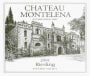 Chateau Montelena Potter Valley Riesling 2001 Front Label