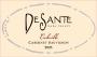 DeSante Cabernet Sauvignon 2005  Front Label