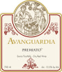 Avanguardia Wines Premiato Red 2008  Front Label