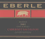 Eberle Reserve Cabernet Sauvignon 2003 Front Label