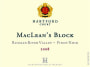 Hartford MacLean's Block Pinot Noir 2008 Front Label