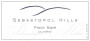 Sebastopol Hills Pinot Noir 2019  Front Label