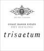 Trisaetum Coast Range Vineyard Dry Riesling 2015  Front Label