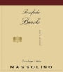 Massolino Barolo Parafada 2012 Front Label