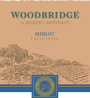 Woodbridge Merlot 2016  Front Label