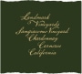 Landmark Sangiacomo Vineyard Chardonnay 2015 Front Label