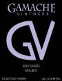 Gamache Vintners Estate Malbec 2007 Front Label