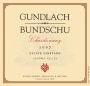 Gundlach Bundschu Chardonnay 2007 Front Label