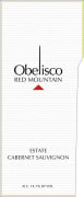 Obelisco Estate Cabernet Sauvignon 2008 Front Label