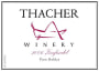 Thacher Winery Zinfandel 2006  Front Label