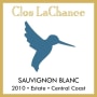 Clos LaChance Sauvignon Blanc 2010  Front Label