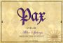 Pax Alder Springs Syrah 2015  Front Label