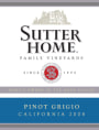 Sutter Home Pinot Grigio 2008  Front Label