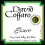 David Coffaro Estate Vineyard Escuro Red 2011 Front Label
