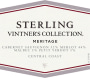 Sterling Vintner's Collection Meritage 2008  Front Label