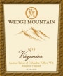 Wedge Mountain Winery Evergreen Vineyard Viognier 2014 Front Label