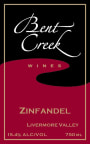Bent Creek Winery Zinfandel 2013 Front Label