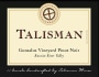 Talisman Wines Gunsalus Vineyard Pinot Noir 2013 Front Label