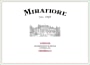 Mirafiore Langhe Nebbiolo 2014  Front Label