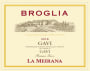 Broglia Gavi di Gavi 2016  Front Label