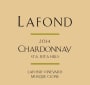 Lafond Lafond Vineyard Musque Clone Chardonnay 2014 Front Label