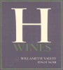 Hamacher Wines H Series Pinot Noir 2006 Front Label
