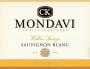 CK Mondavi Willow Springs Sauvignon Blanc 2009 Front Label