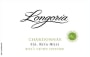 Longoria Rita's Crown Vineyards Chardonnay 2014 Front Label