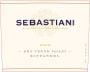 Sebastiani Dry Creek Valley Zinfandel 2009  Front Label