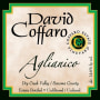 David Coffaro Estate Vineyard Aglianico 2017  Front Label