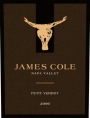 James Cole Estate Winery Petit Verdot 2006  Front Label