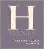 Hamacher Wines H Series Pinot Noir 2007  Front Label