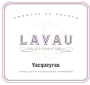 Lavau Vacqueyras 2014  Front Label