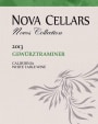 Nova Cellars Gewurztraminer 2013  Front Label