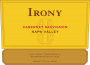 Irony Cabernet Sauvignon 2005  Front Label