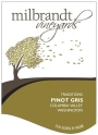 Milbrandt Traditions Pinot Gris 2015  Front Label