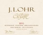 J. Lohr Gesture RVG 2015  Front Label